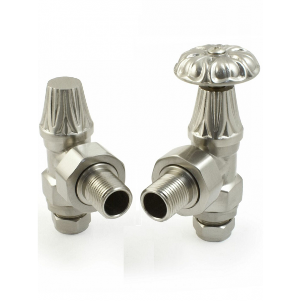 Abbey Manual Valve Set - Brushed Nickel Abbey Manual Valve Set - Brushed Nickel