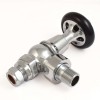Admiral Angled Thermostatic Valve - Polished Chrome