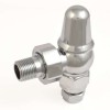 Admiral Angled Thermostatic Valve - Polished Chrome
