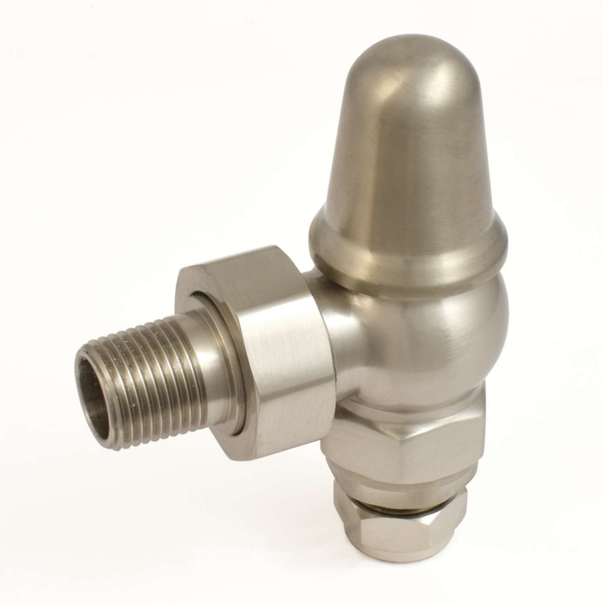 Admiral Angled Thermostatic Valve - Satin Nickel