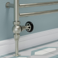 Admiral Straight Thermostatic Valve - Satin Nickel Admiral Straight Thermostatic Valve - Satin Nickel