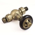 Admiral Straight Thermostatic Valve - Antique Brass Admiral Straight Thermostatic Valve - Antique Brass