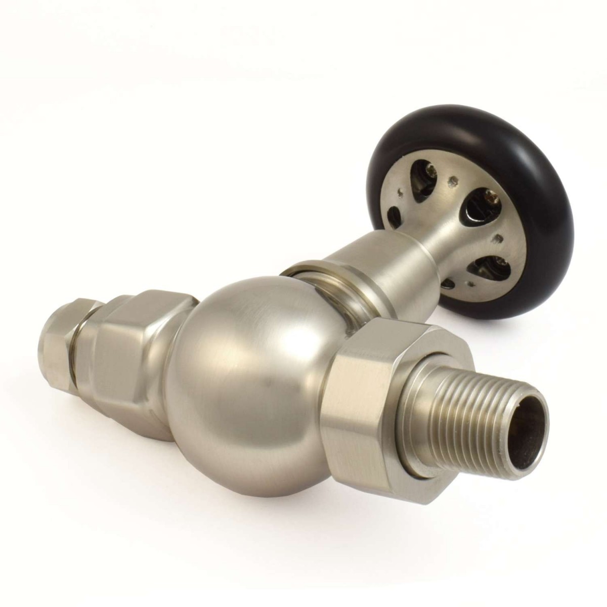 Admiral Straight Thermostatic Valve - Satin Nickel