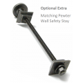 Admiral Angled Thermostatic Valve  - Pewter Finish