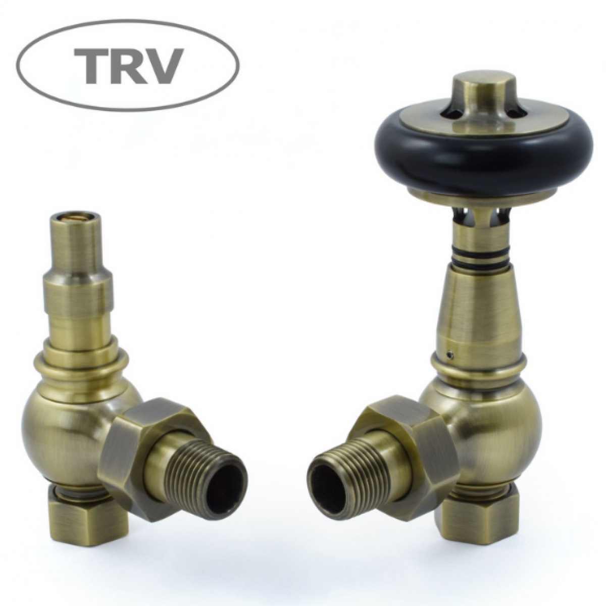 Amberley TRV, Angled - Antique Brass