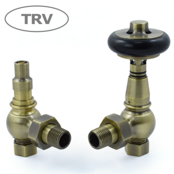 Amberley TRV, Angled - Antique Brass