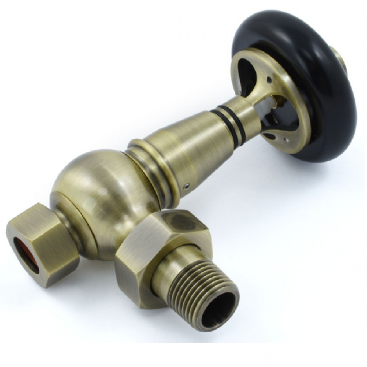 Amberley TRV, Angled - Antique Brass