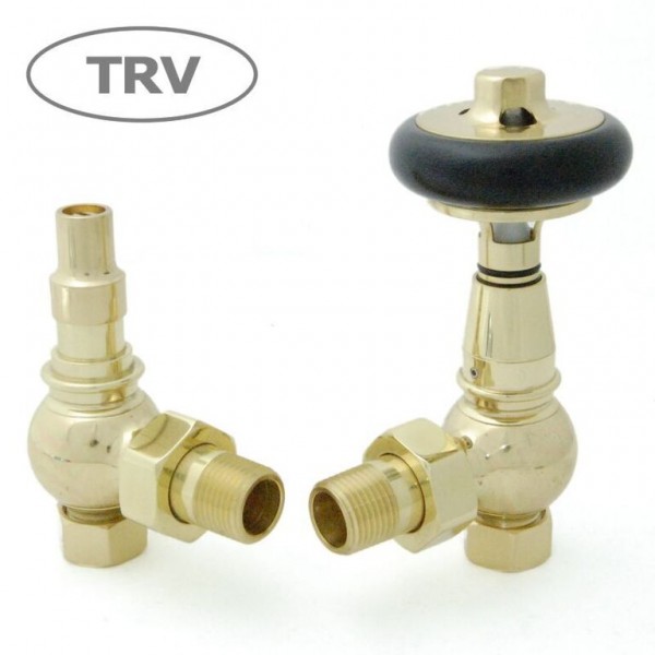 Amberley TRV, Angled - Polished Brass Amberley TRV, Angled - Polished Brass
