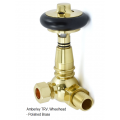 Amberley TRV, Corner - Polished Brass