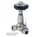 Amberley TRV, Corner - Satin Nickel Amberley TRV, Corner - Satin Nickel