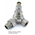 Amberley TRV, Corner - Satin Nickel Amberley TRV, Corner - Satin Nickel