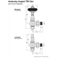 Amberley TRV, Angled - Chrome