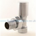 Apex Angled Wheel-head & Lock-shield Set - Chrome