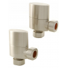 Ellipse Angled Manual Valve - Satin Nickel