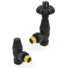 Balmoral Thermostatic Valve Set -  Textured Black