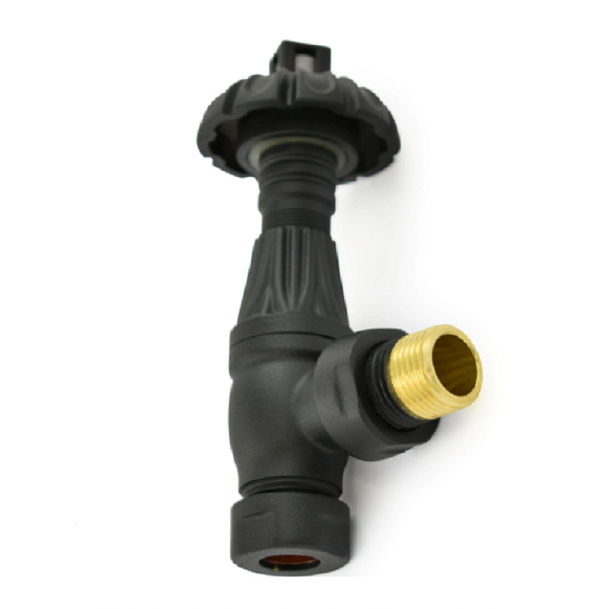 Balmoral Thermostatic Valve Set -  Textured Black