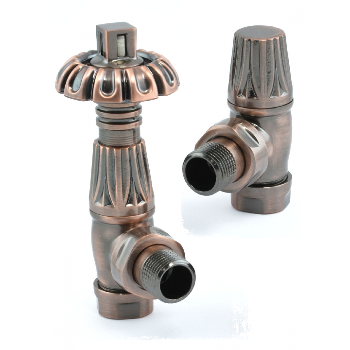 Balmoral Thermostatic Valve - Antique Copper