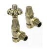 Balmoral Thermostatic Valve - Antique Brass