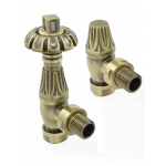 Balmoral Thermostatic Valve - Antique Brass