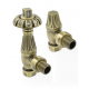 Balmoral Thermostatic Valve - Antique Brass