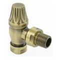 Balmoral Thermostatic Valve - Antique Brass