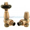 Belgravia Angled Manual Valve Set - Antique Copper