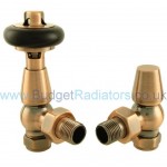 Belgravia Angled Manual Valve Set - Antique Copper