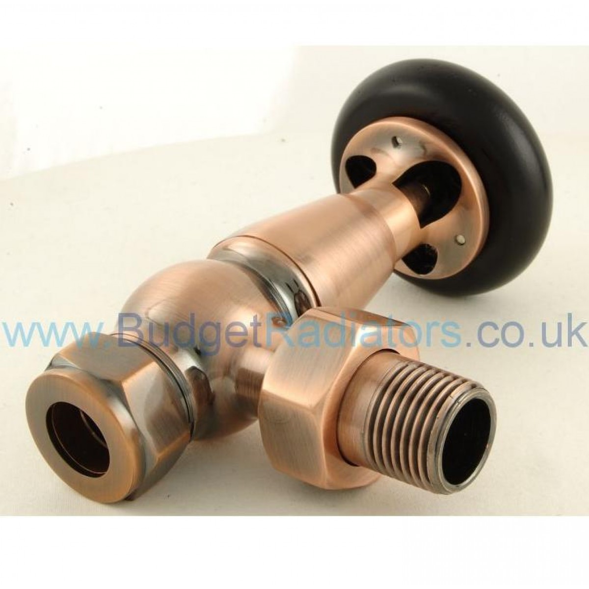 Belgravia Angled Manual Valve Set - Antique Copper