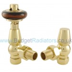 Belgravia Angled Manual Valve Set - Polished Brass