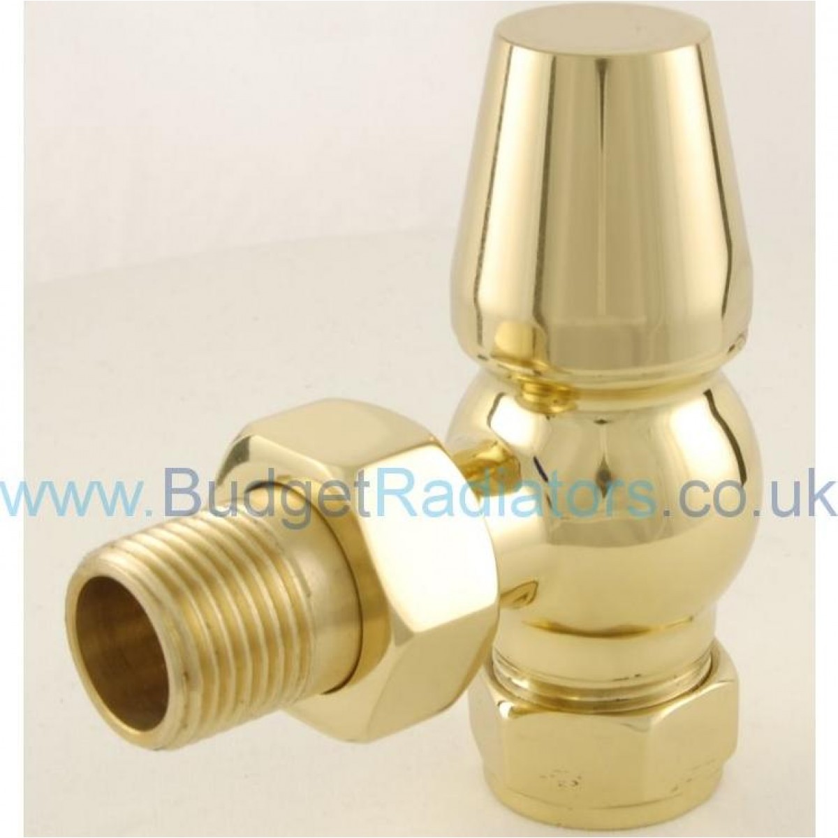 Belgravia Angled Manual Valve Set - Polished Brass