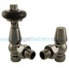 Belgravia Angled Manual Valve Set - Black Nickel