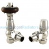 Belgravia Angled Manual Valve Set - Chrome