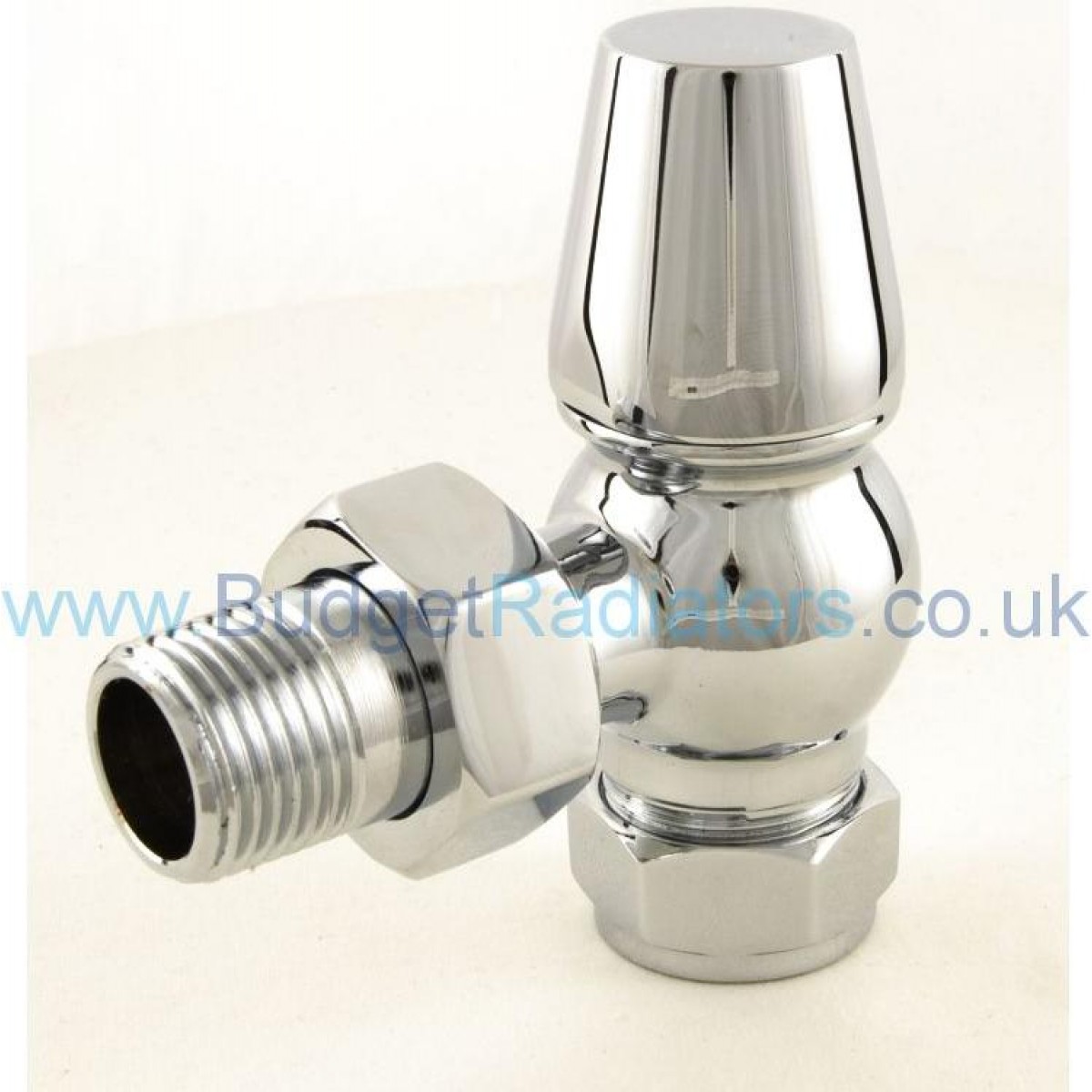 Belgravia Angled Manual Valve Set - Chrome