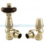 Belgravia Angled Manual Valve Set - Polished Nickel