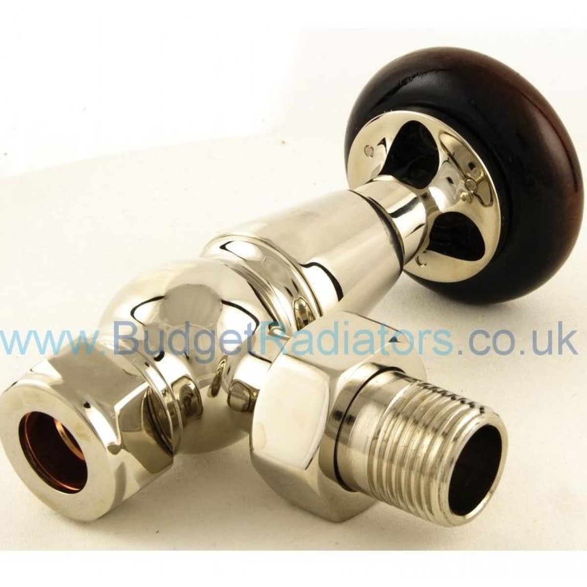 Belgravia Angled Manual Valve Set - Polished Nickel