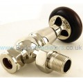 Belgravia Angled Manual Valve Set - Polished Nickel
