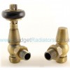 Belgravia Angled Manual Valve Set - Old English Brass