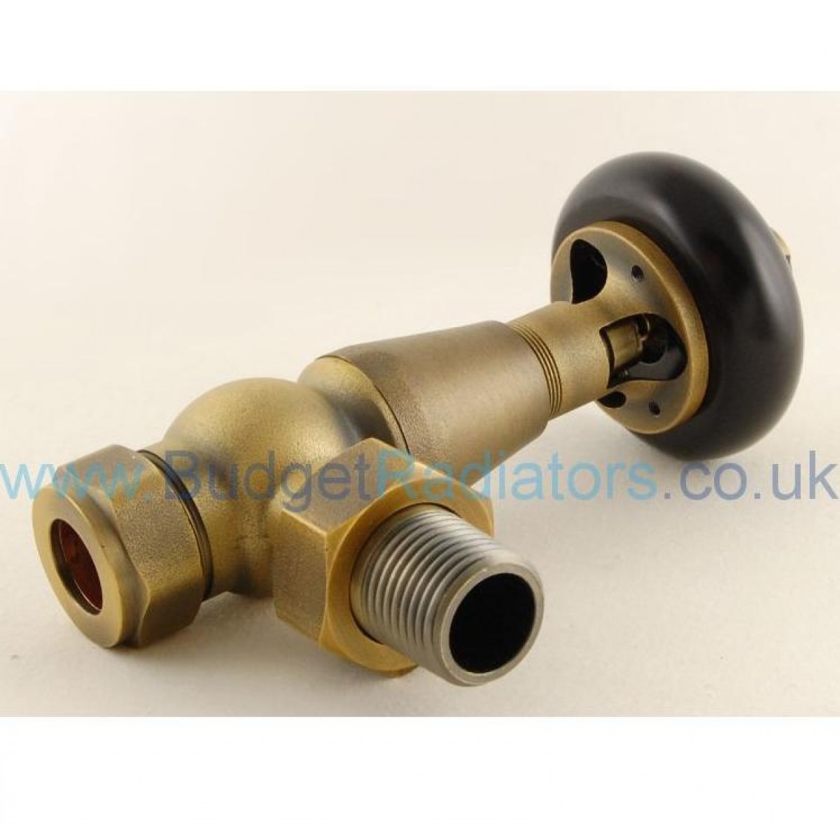 Belgravia Angled Manual Valve Set - Old English Brass