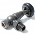 Belgravia Angled Manual Valve Set - Pewter