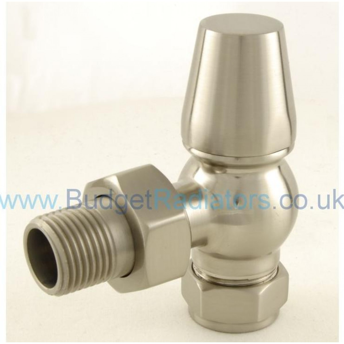 Belgravia Angled Manual Valve Set - Satin Nickel
