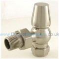 Belgravia Angled Manual Valve Set - Satin Nickel
