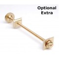Belgravia Corner Manual Valve Set - Brass