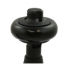 Belgravia Angled Thermostatic Valve Set - Satin Black