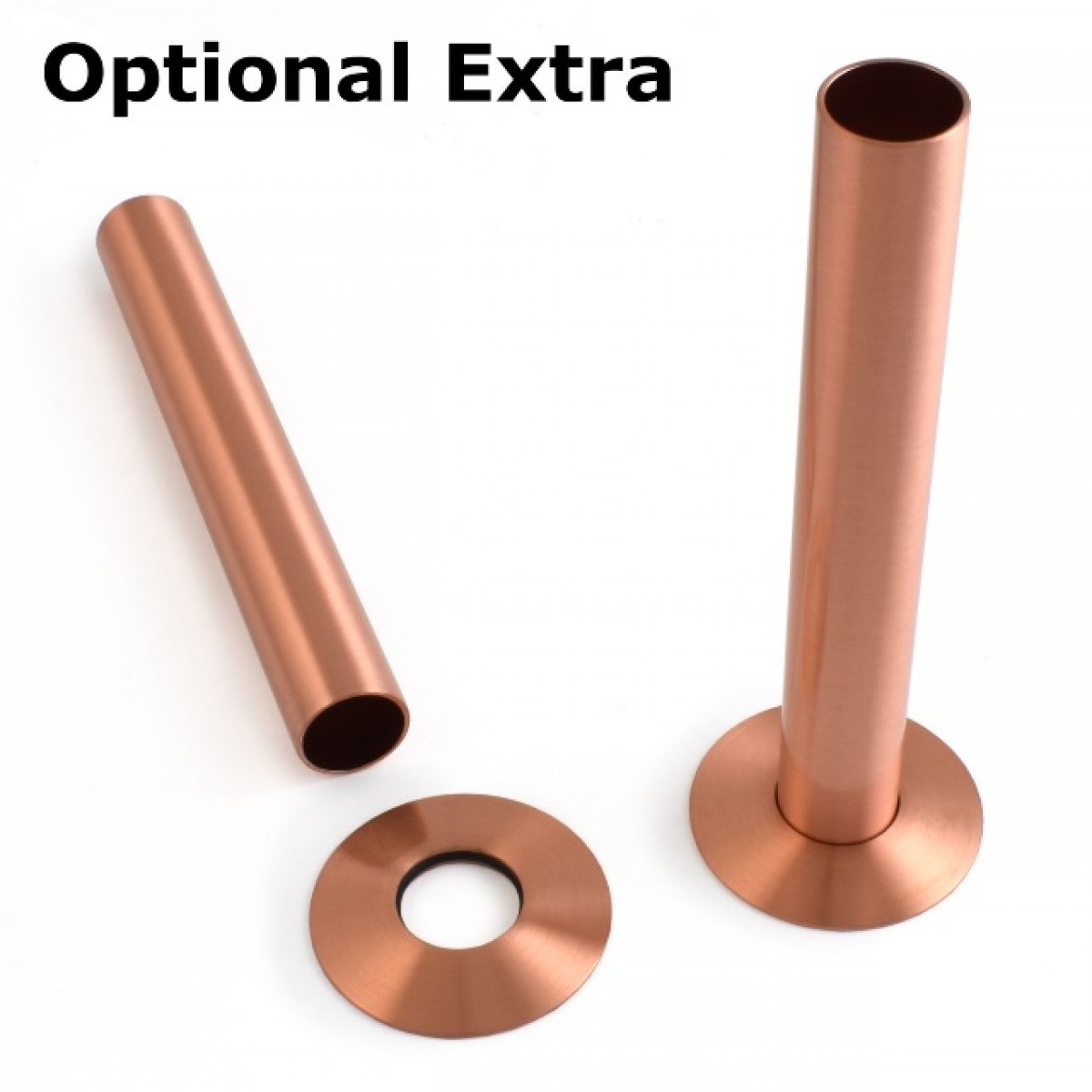 Belgravia Angled Thermostatic Valve - Brushed Copper