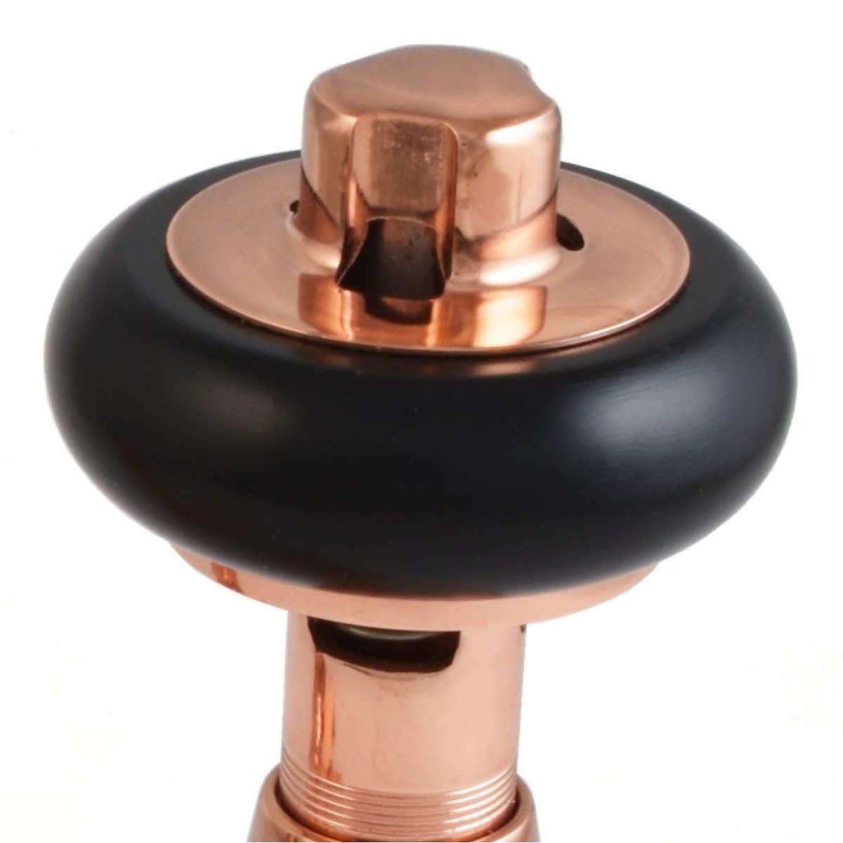 Belgravia Angled Thermostatic Valve - Polished Copper