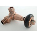 Belgravia Corner Thermostatic Valve Set - Antique Copper Belgravia Corner Thermostatic Valve Set - Antique Copper