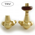 Belgravia Corner Thermostatic Valve Set - Polished Brass