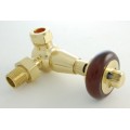 Belgravia Corner Thermostatic Valve Set - Polished Brass Belgravia Corner Thermostatic Valve Set - Polished Brass