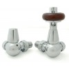 Belgravia Corner Thermostatic Valve Set - Chrome