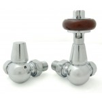 Belgravia Corner Thermostatic Valve Set - Chrome